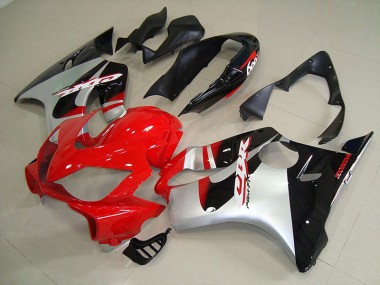 Carénage Honda CBR 600 F4i 2004-2007 - Noir Rouge Argent Bon Marché