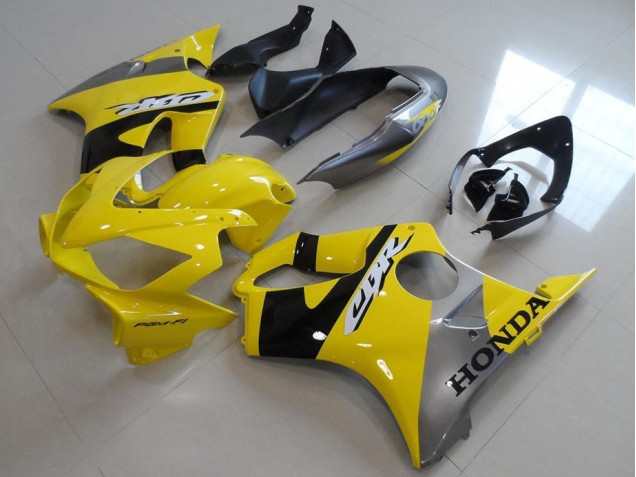 Carénages Honda CBR 600 F4i 2004-2007 - Jaune Gris Bon Marché Carénages Honda CBR 600 F4i 2004-2007 - Jaune Gris Bon Marché