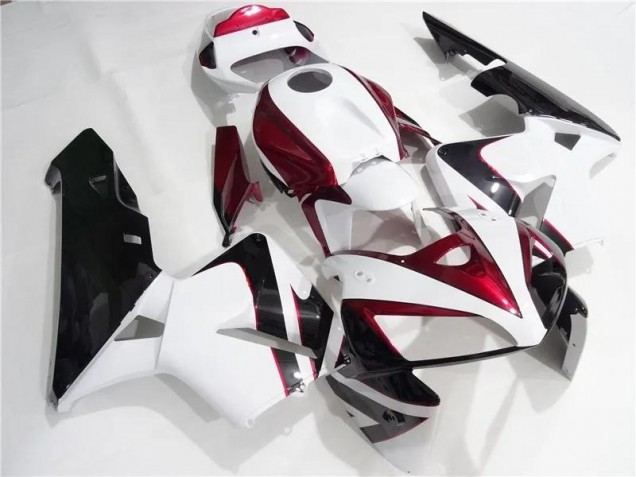 Carénages Honda CBR 600 RR 2005-2006 - Rouge Blanc Noir Bon Marché Carénages Honda CBR 600 RR 2005-2006 - Rouge Blanc Noir Bon Marché