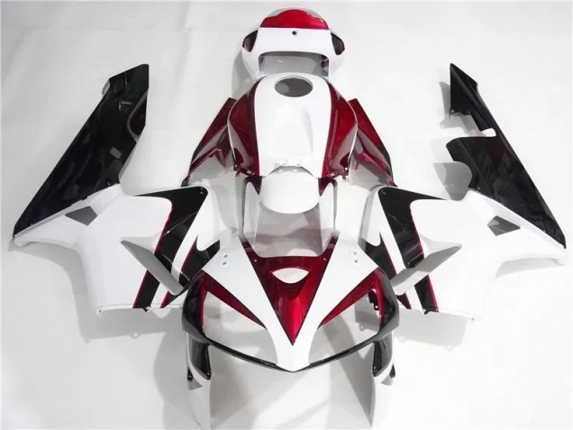 Carénages Honda CBR 600 RR 2005-2006 - Rouge Blanc Noir Bon Marché Carénages Honda CBR 600 RR 2005-2006 - Rouge Blanc Noir Bon Marché