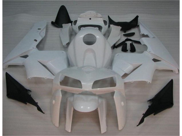Kit Carénages Complet Honda CBR 600 RR 2005-2006 - Blanc Bon Marché Kit Carénages Complet Honda CBR 600 RR 2005-2006 - Blanc Bon Marché