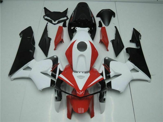 Kit Carénages Complet Honda CBR 600 RR 2005-2006 - Rouge Bon Marché