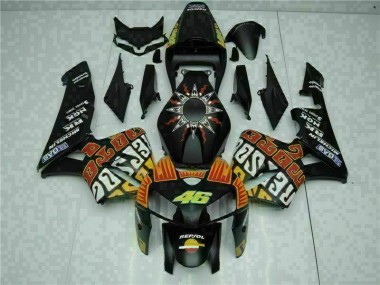 Carénage ABS Honda CBR 600 RR 2005-2006 - Noir Bon Marché