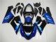Carénage Kawasaki ZX6R 2005-2006 - Bleu Noir Bon Marché Carénage Kawasaki ZX6R 2005-2006 - Bleu Noir Bon Marché