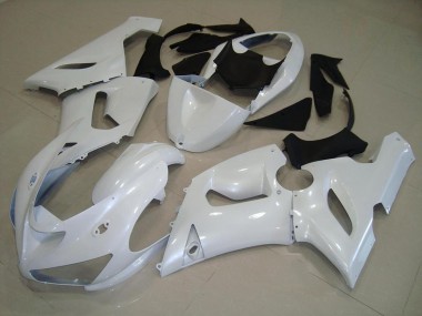 Carénage Kawasaki ZX6R 2005-2006 - Dark Blanc Nacré Bon Marché