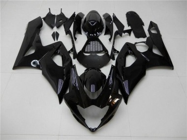 Carénage Suzuki GSXR 1000 K5 2005-2006 - Noir Brillant Bon Marché