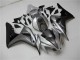 Carénage Honda CBR 1000 RR 2006-2007 - Noir Argent Gris Bon Marché Carénage Honda CBR 1000 RR 2006-2007 - Noir Argent Gris Bon Marché