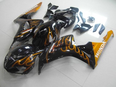 Carénage Honda CBR 1000 RR 2006-2007 - Or Flamme Bon Marché