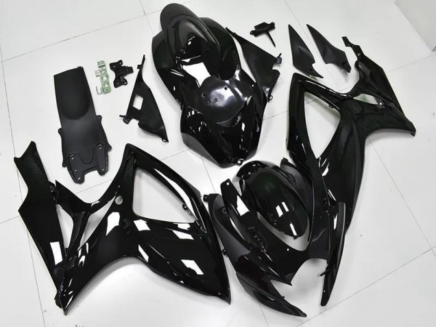 Carénage Suzuki GSXR 600 / 750 K6 2006-2007 - Noir Brillant Bon Marché Carénage Suzuki GSXR 600 / 750 K6 2006-2007 - Noir Brillant Bon Marché