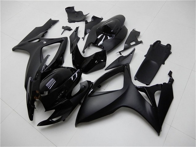Carénage Suzuki GSXR 600 / 750 K6 2006-2007 - Noir Mat Bon Marché