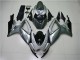 Carénages Suzuki GSXR 600 / 750 K6 2006-2007 - Argent Gris Bon Marché Carénages Suzuki GSXR 600 / 750 K6 2006-2007 - Argent Gris Bon Marché