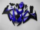 Carénage Suzuki GSXR 600 / 750 K6 2006-2007 - Bleu Noir Bon Marché Carénage Suzuki GSXR 600 / 750 K6 2006-2007 - Bleu Noir Bon Marché