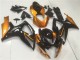 Carénages Suzuki GSXR 600 / 750 K6 2006-2007 - Noir Orange Bon Marché Carénages Suzuki GSXR 600 / 750 K6 2006-2007 - Noir Orange Bon Marché