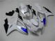 Carénages Suzuki GSXR 600 / 750 K6 2006-2007 - Blanc Bleu Bon Marché Carénages Suzuki GSXR 600 / 750 K6 2006-2007 - Blanc Bleu Bon Marché