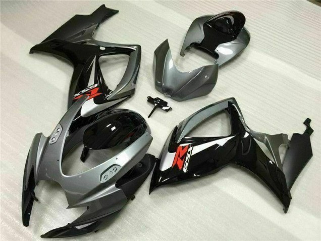 Carénage Suzuki GSXR 600 / 750 K6 2006-2007 - Argent Gris Bon Marché