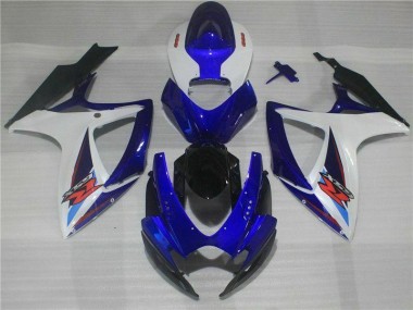 Kit Carénages Complet Suzuki GSXR 600 / 750 K6 2006-2007 - Bleu Bon Marché