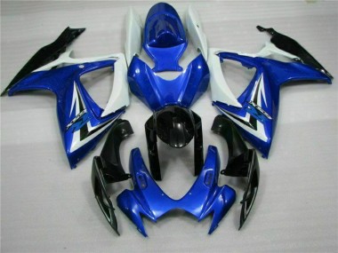 Carénage ABS Suzuki GSXR 600 / 750 K6 2006-2007 - Bleu Bon Marché