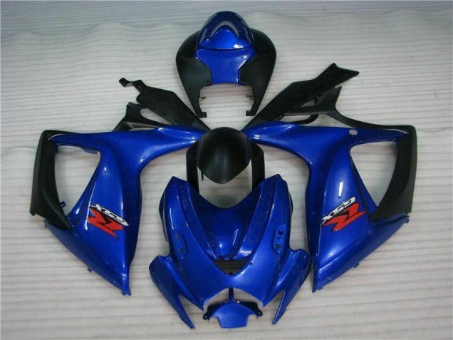 Carénages ABS Suzuki GSXR 600 / 750 K6 2006-2007 - Bleu Bon Marché Carénages ABS Suzuki GSXR 600 / 750 K6 2006-2007 - Bleu Bon Marché