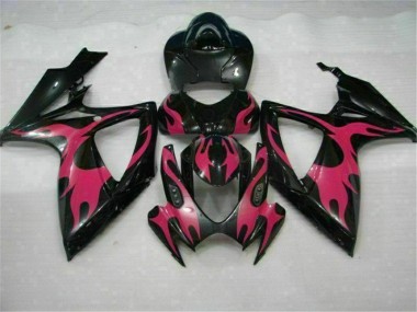 Carénage Suzuki GSXR 600 / 750 K6 2006-2007 - Noir Bon Marché
