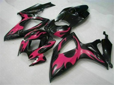 Carrosserie Suzuki GSXR 600 / 750 K6 2006-2007 - Noir Bon Marché