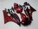 Carénages Yamaha R6 2006-2007 - Rouge Noir Bon Marché Carénages Yamaha R6 2006-2007 - Rouge Noir Bon Marché