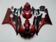 Carénages Yamaha R6 2006-2007 - Rouge Noir Bon Marché Carénages Yamaha R6 2006-2007 - Rouge Noir Bon Marché