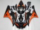 Carénages Yamaha R6 2006-2007 - Orange Noir Bon Marché Carénages Yamaha R6 2006-2007 - Orange Noir Bon Marché