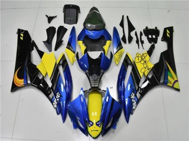Carénage Yamaha R6 2006-2007 - Bleu Requin Bon Marché