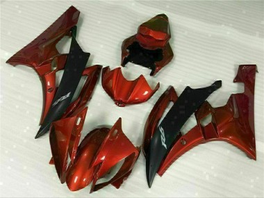 Carénage Yamaha R6 2006-2007 - Rouge Bon Marché