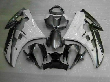 Carénage Yamaha R6 2006-2007 - Blanc Argent Bon Marché