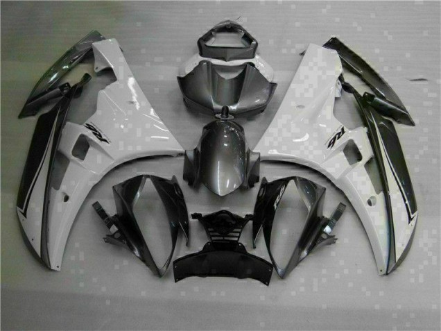 Carénage Yamaha R6 2006-2007 - Blanc Argent Bon Marché Carénage Yamaha R6 2006-2007 - Blanc Argent Bon Marché