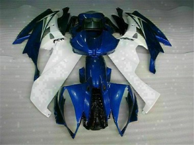 Carrosserie Yamaha R6 2006-2007 - Blanc Bleu Bon Marché