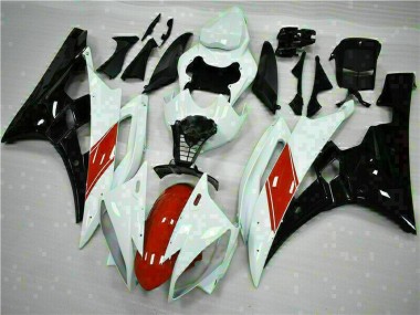 Carénage Yamaha R6 2006-2007 - Blanc Bon Marché