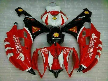 Carrosserie Yamaha R6 2006-2007 - Rouge Bon Marché