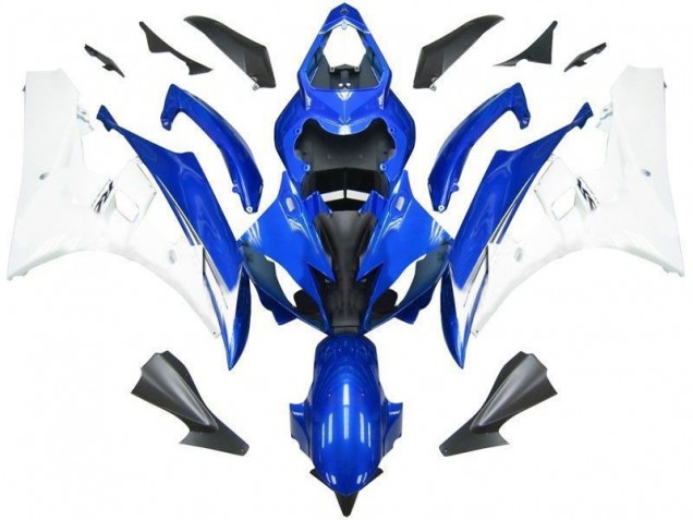 Carrosserie Yamaha R6 2006-2007 - Bleu Blanc Bon Marché Carrosserie Yamaha R6 2006-2007 - Bleu Blanc Bon Marché