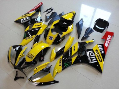 Carénage Yamaha R6 2006-2007 - Jaune Monster Lupi Bon Marché