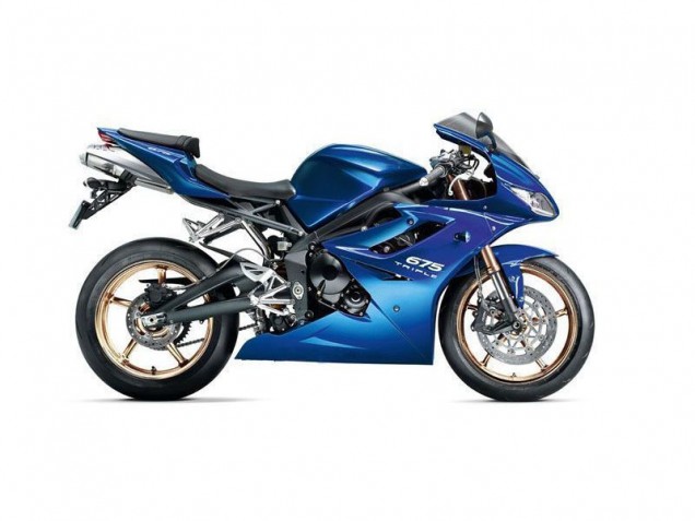 Carénage Triumph Daytona 675 Triple 2006-2008 - Bleu Bon Marché Carénage Triumph Daytona 675 Triple 2006-2008 - Bleu Bon Marché
