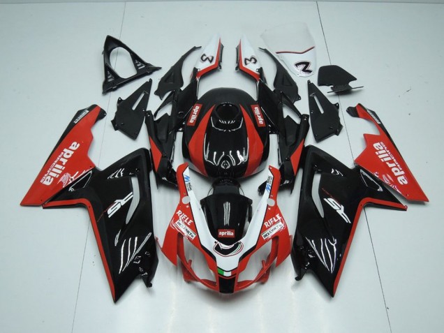 Carénage Aprilia RS 125 2006-2011 - Noir et Rouge Bon Marché Carénage Aprilia RS 125 2006-2011 - Noir et Rouge Bon Marché