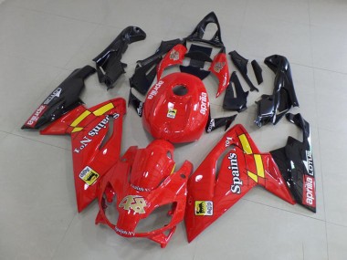 Carénage Aprilia RS 125 2006-2011 - Rouge et Noir Bon Marché