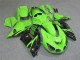 Carénage Kawasaki ZX14R ZZR 1400 2006-2011 - Vert Noir Bon Marché Carénage Kawasaki ZX14R ZZR 1400 2006-2011 - Vert Noir Bon Marché