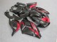 Carénages Kawasaki ZX14R ZZR 1400 2006-2011 - Noir Rouge Bon Marché Carénages Kawasaki ZX14R ZZR 1400 2006-2011 - Noir Rouge Bon Marché
