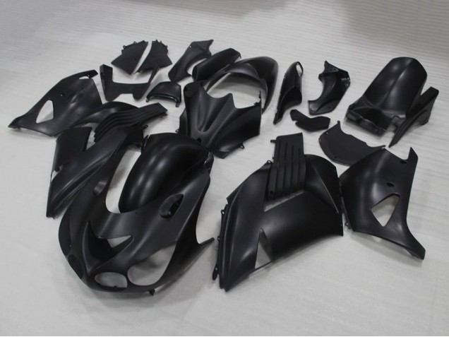 Carénage Kawasaki ZX14R ZZR 1400 2006-2011 - Noir Mat Bon Marché Carénage Kawasaki ZX14R ZZR 1400 2006-2011 - Noir Mat Bon Marché