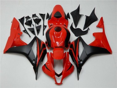Carrosserie Honda CBR 600 RR 2007-2008 - Noir Rouge Bon Marché