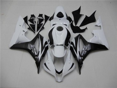 Carénages Honda CBR 600 RR 2007-2008 - Blanc Noir Bon Marché