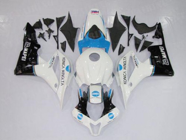 Carénage Honda CBR 600 RR 2007-2008 - Blanc Bleu Noir Bon Marché Carénage Honda CBR 600 RR 2007-2008 - Blanc Bleu Noir Bon Marché