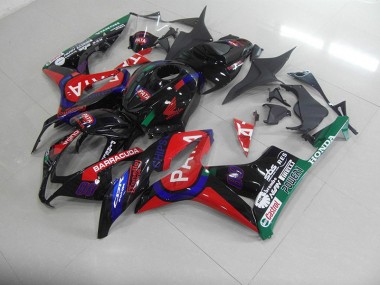 Carénage Honda CBR 600 RR 2007-2008 - Noir Rouge Pata Bon Marché