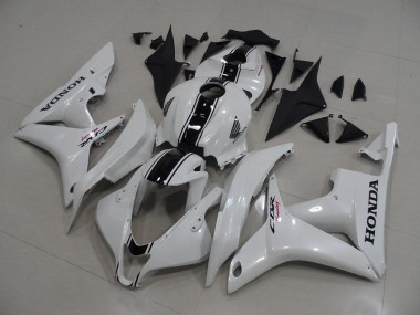Carénage Honda CBR 600 RR 2007-2008 - Blanc Nacré avec Noir Bande Bon Marché