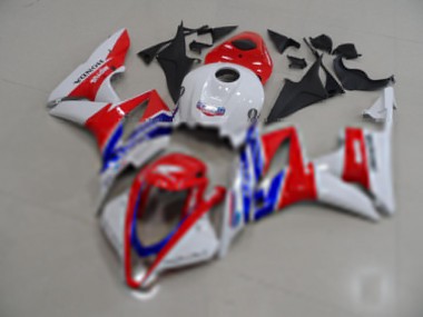 Carénage Honda CBR 600 RR 2007-2008 - Blanc Rouge Bleu Motul Bon Marché