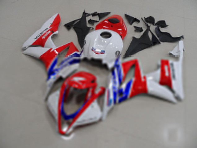 Carénage Honda CBR 600 RR 2007-2008 - Blanc Rouge Bleu Motul Bon Marché Carénage Honda CBR 600 RR 2007-2008 - Blanc Rouge Bleu Motul Bon Marché