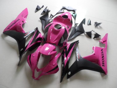 Carénage Honda CBR 600 RR 2007-2008 - Rose Noir Bon Marché